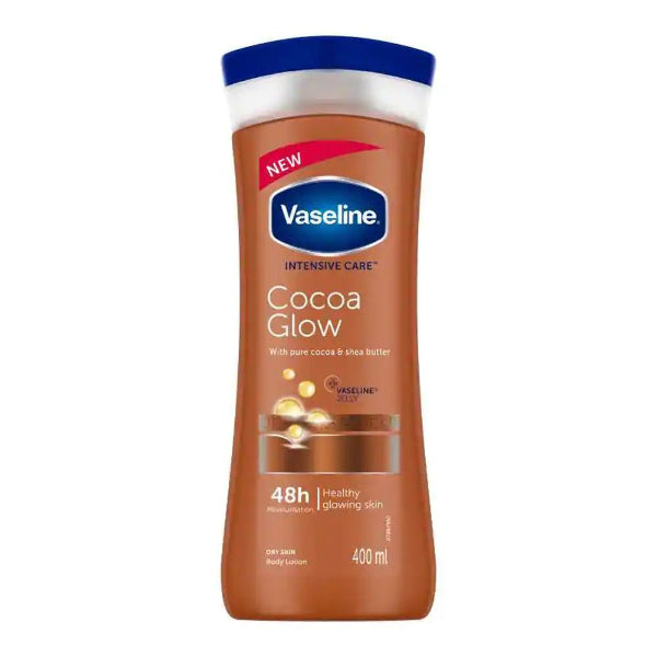 Buy Vaseline Intensive Care Cocoa Glow Lotion 400 ML online in Pakistan Beautylooks