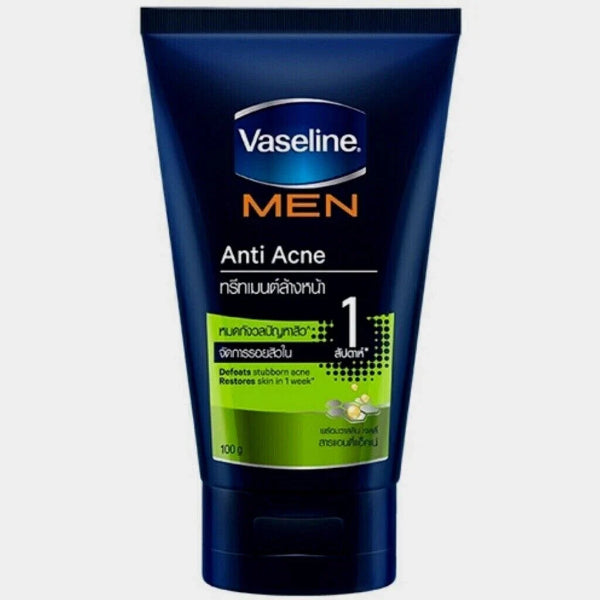 Buy Vaseline Men Anti Acne Face Wash 100 GM online in Pakistan Beautylooks