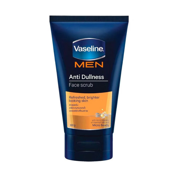 Buy Vaseline Men Anti Dullness Face Scrub 100 GM online in Pakistan Beautylooks