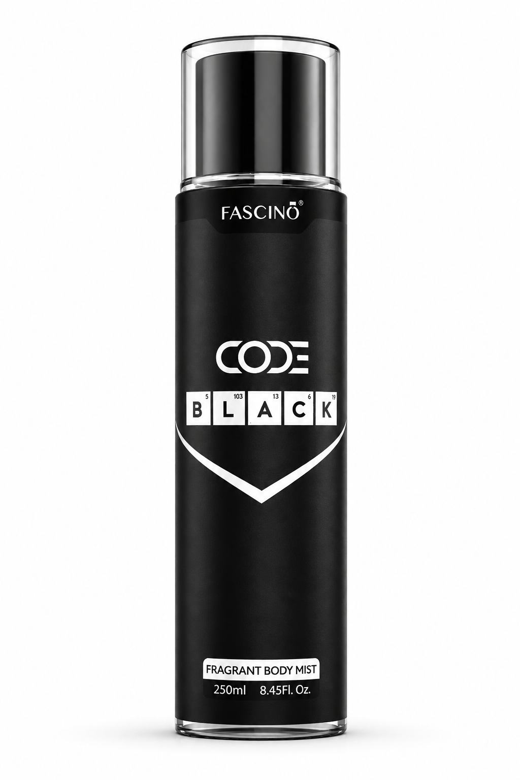 Code Black - Fascino Fragrant Body Mist - 250ml