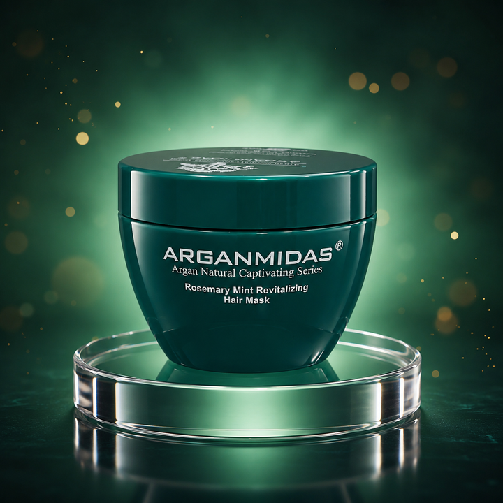 Arganmidas Rosemary Mint Revitalizing Hair Mask 300ml & 500ml | She Cosmetics®