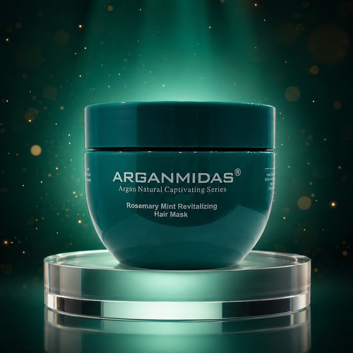 Arganmidas Rosemary Mint Revitalizing Hair Mask 300ml & 500ml | She Cosmetics®
