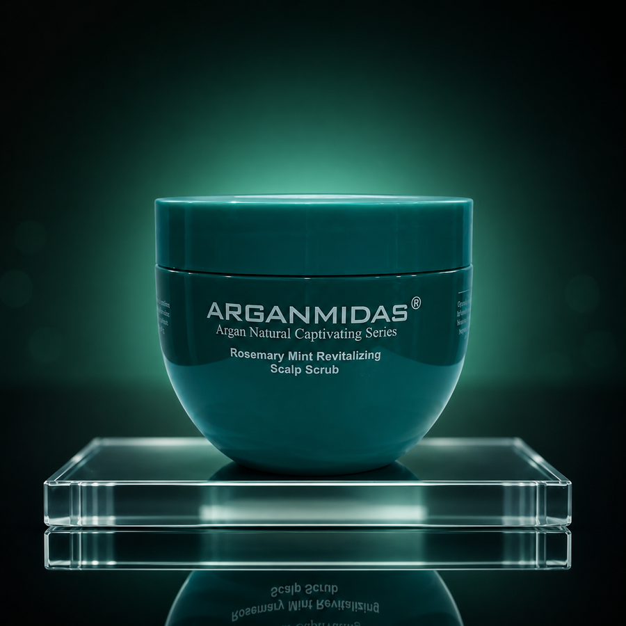 Arganmidas Rosemary Mint Revitalizing Scalp Scrub 500g | She Cosmetics