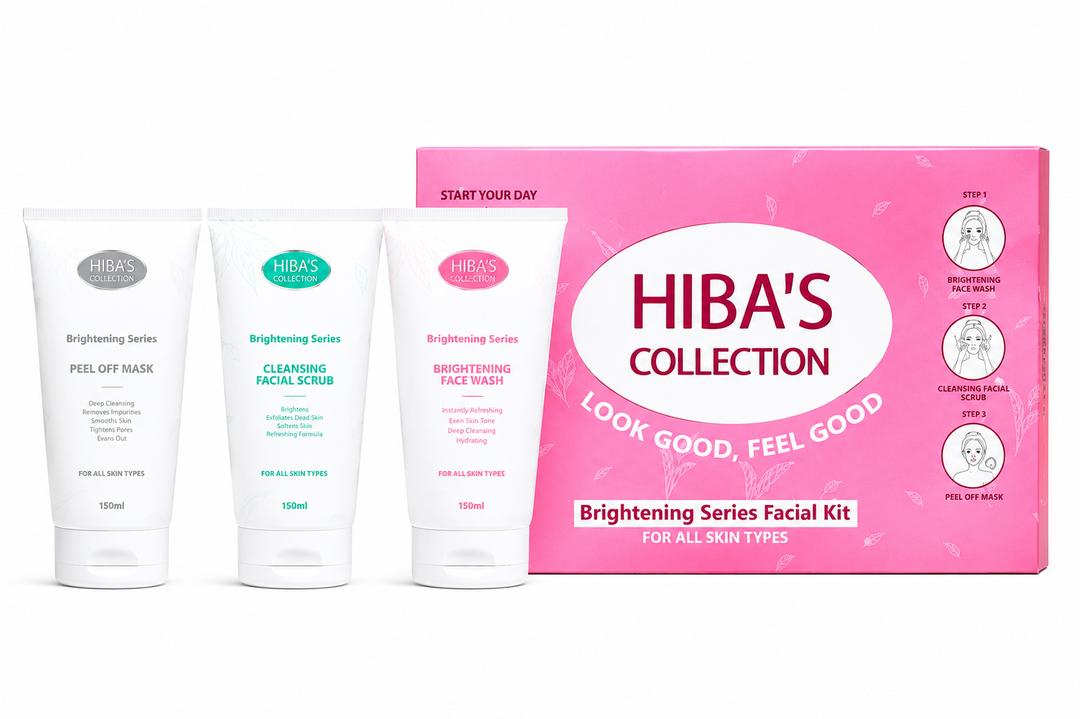 Hiba’s Brightening Series Facial Kit