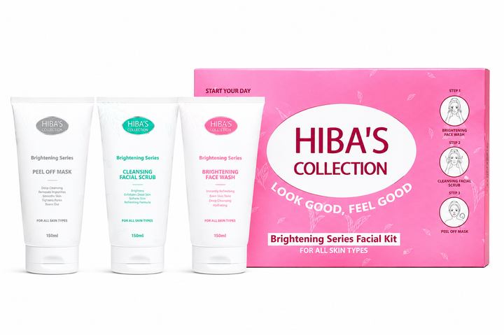 Hiba’s Brightening Series Facial Kit