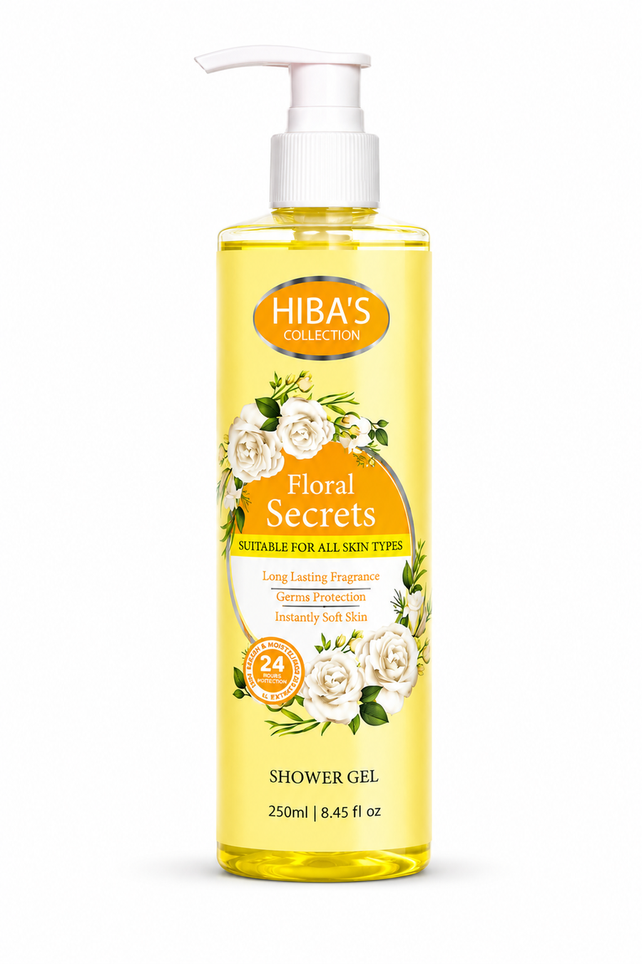 Hiba's collection  Floral Secrets Shower Gel 250ml