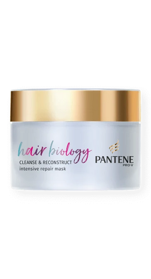 Pantene Hair Biology Mask Cleanse & Reconstruct 160 ML