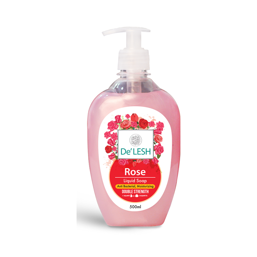 De'Lesh Rose Liquid Soap