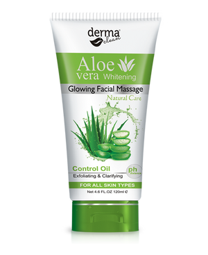 Derma Clean Aloevera Whitening Glowing Facial Massage 120 ML