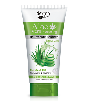 Derma Clean Aloevera Whitening Rejuvenate Polisher 120 ML