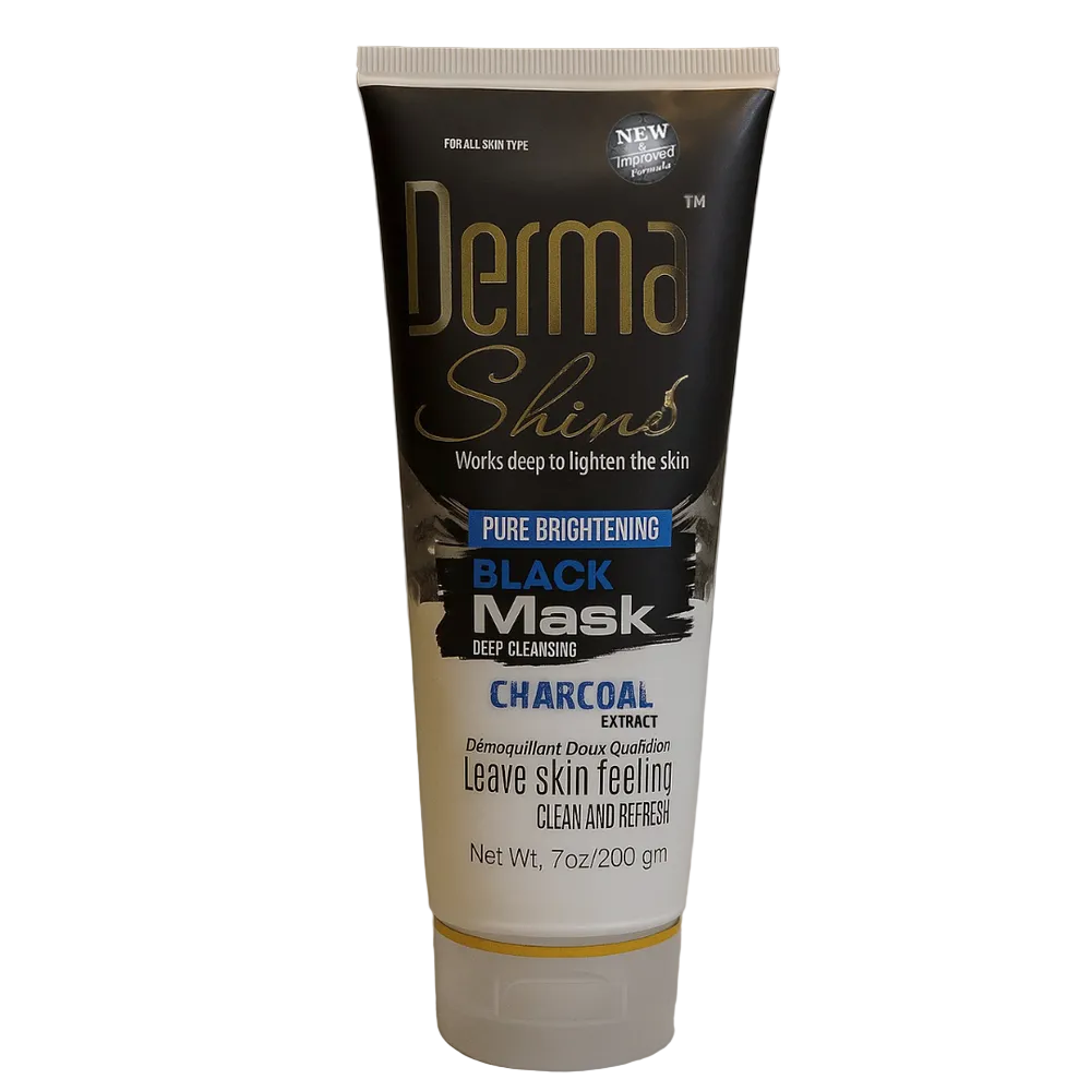 Derma Shine Peel Off Charcoal Black Mask 200 GM