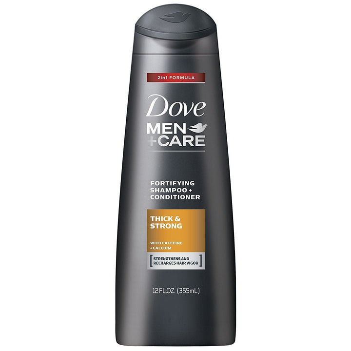 Dove Men 2 in 1 Fortifying Shampoo & Conditioner Thick & Strong 355 ML