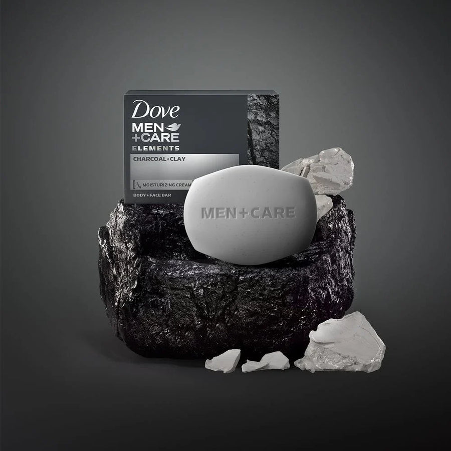 Dove Men+Care Elements Body and Face Bar Charcoal + Clay 106 GM
