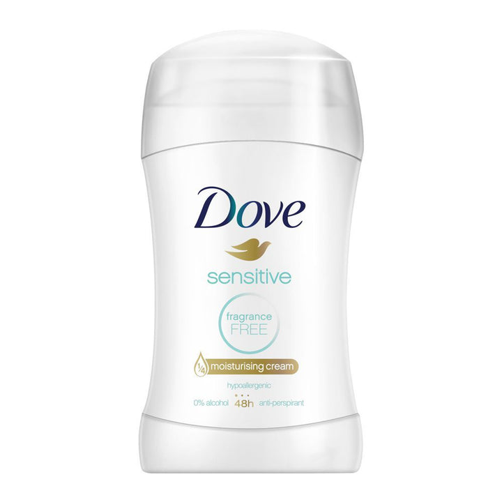Dove Sensitive Antiperspirant Stick 40 GM