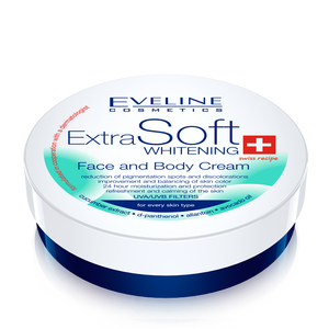 Eveline Extra Soft Face And Body Whitening Cream 175 ML