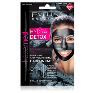 Eveline Facemed Hydra Detox Carbon Mask 10 ML
