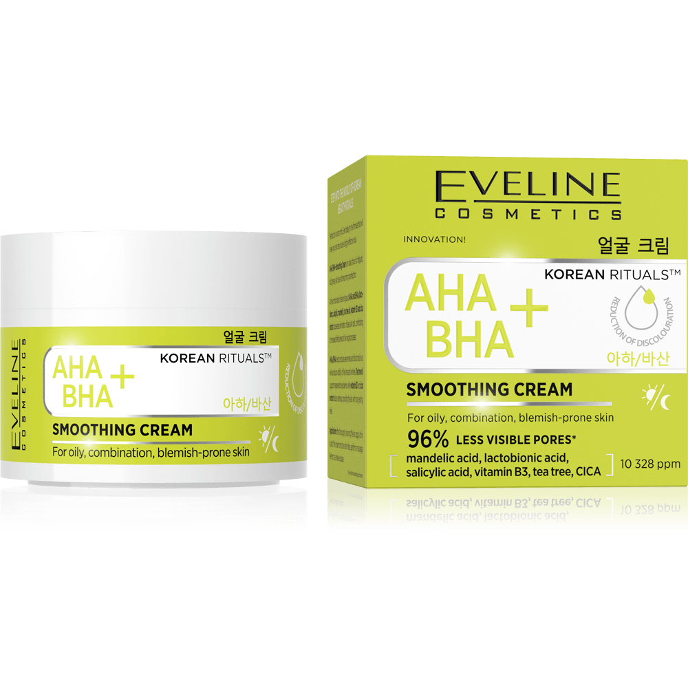 Eveline Korean Rituals AHA BHA + Smoothing Cream 50 ML