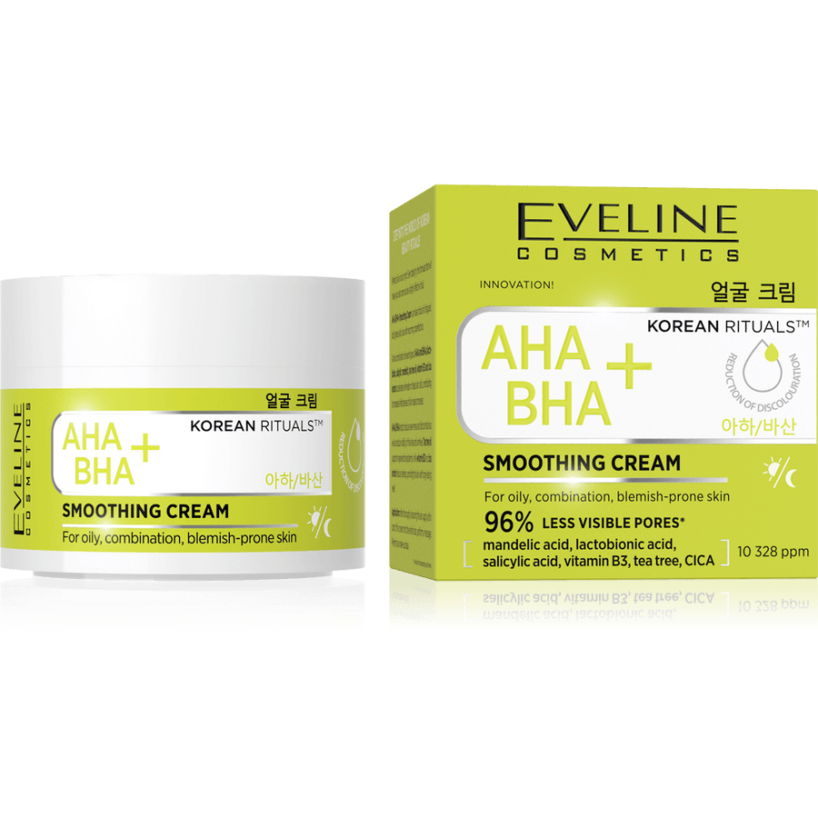 Eveline Korean Rituals AHA BHA + Smoothing Cream 50 ML