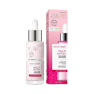 Eveline Serum Shot Multi Peptides Collagen Rejuvenation 30 ML