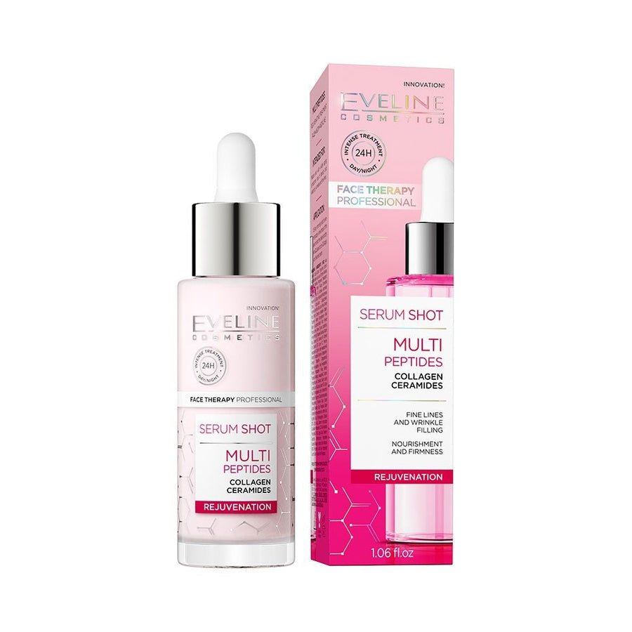 Eveline Serum Shot Multi Peptides Collagen Rejuvenation 30 ML