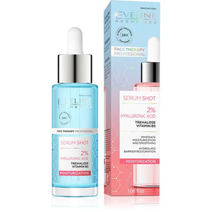 Eveline Serum Shot 2% Hyaluronic Acid Moisturization 30 ML