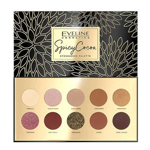 Eveline Spicy Cocoa Eyeshadow Palette 10