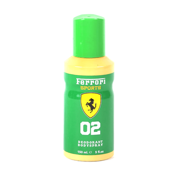 Ferrari Sports 02 Deodorant Body Spray 150 ML