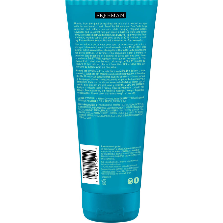 Freeman Dead See Minerals Anti-Stress Mask 175 ML