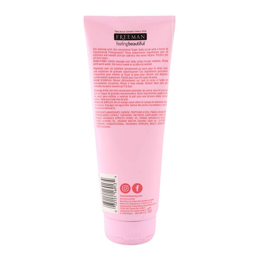 Freeman Exfoliating Pomegranate Sugar Body Scrub 175 ML