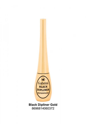 Gabrini Gold Black Dip Liner