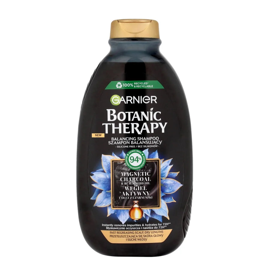 Garnier Botanic Therapy Magnetic Charcoal & Black Seed Oil Shampoo 300 ML