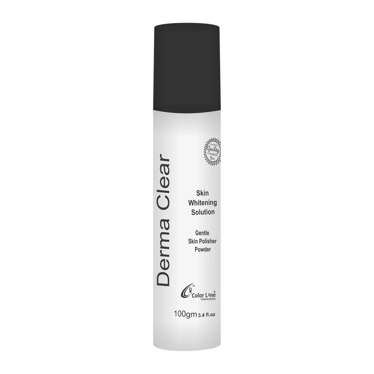 Derma Clear Skin Whitening Solution Gentle Skin Polisher Powder 100 GM