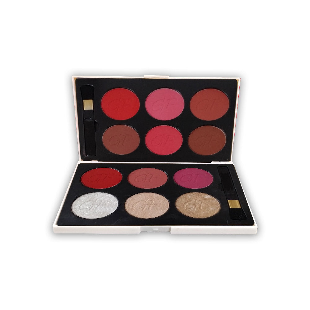 Glamorous Face 6 +6 Blush Glow & Contour Kit