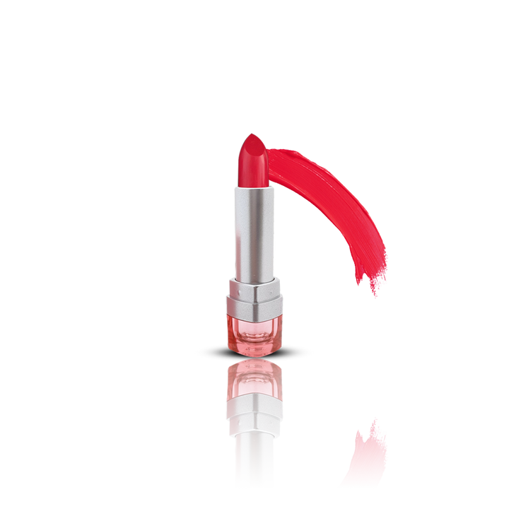 Glamorous Face Matte Lipstick Vitamin E & Aloe Vera Extracts (Pink Case)