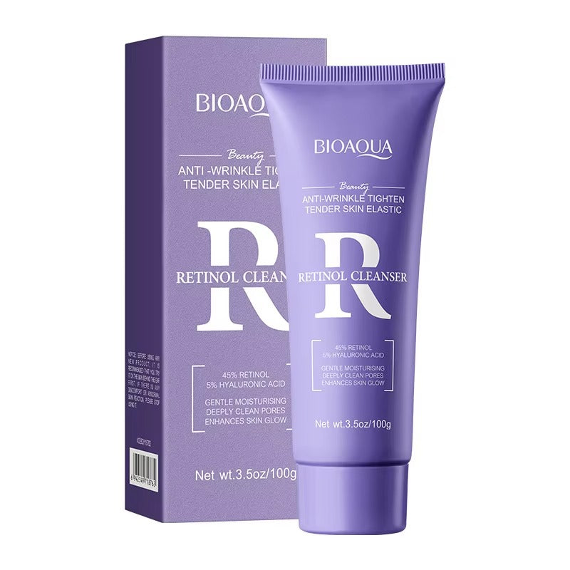 BIOAQUA Anti Wrinkle Retinol Facial Cleanser 100g