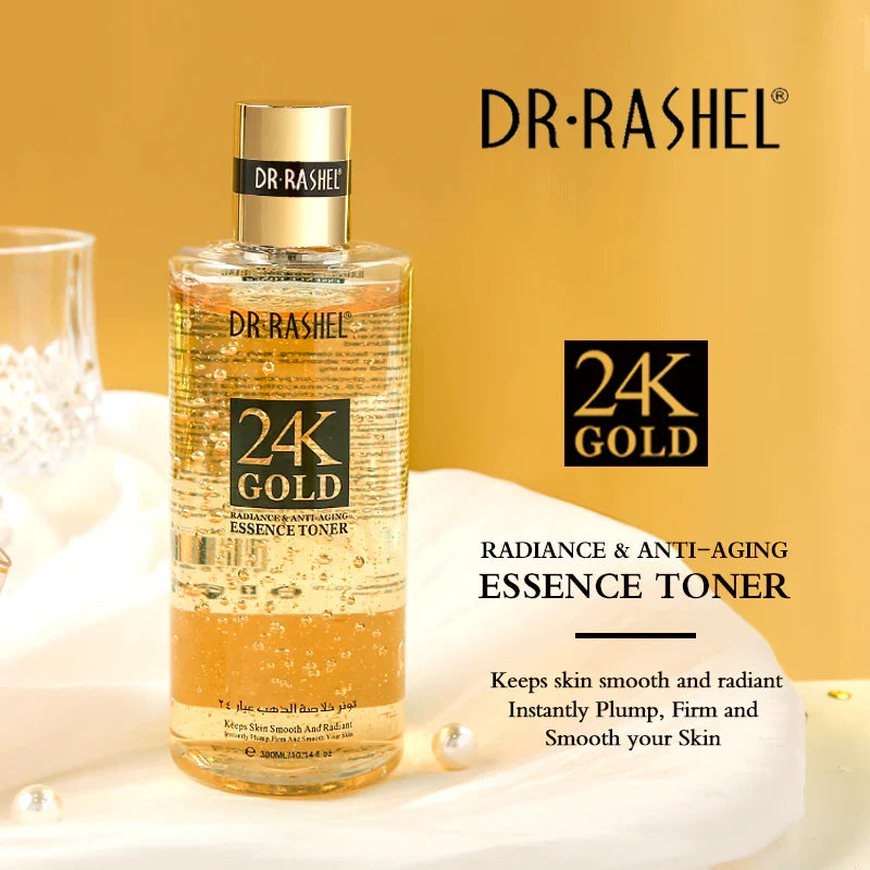 Dr. Rashel 24K Gold Radiance & Anti-Aging Essence Toner 300 ML