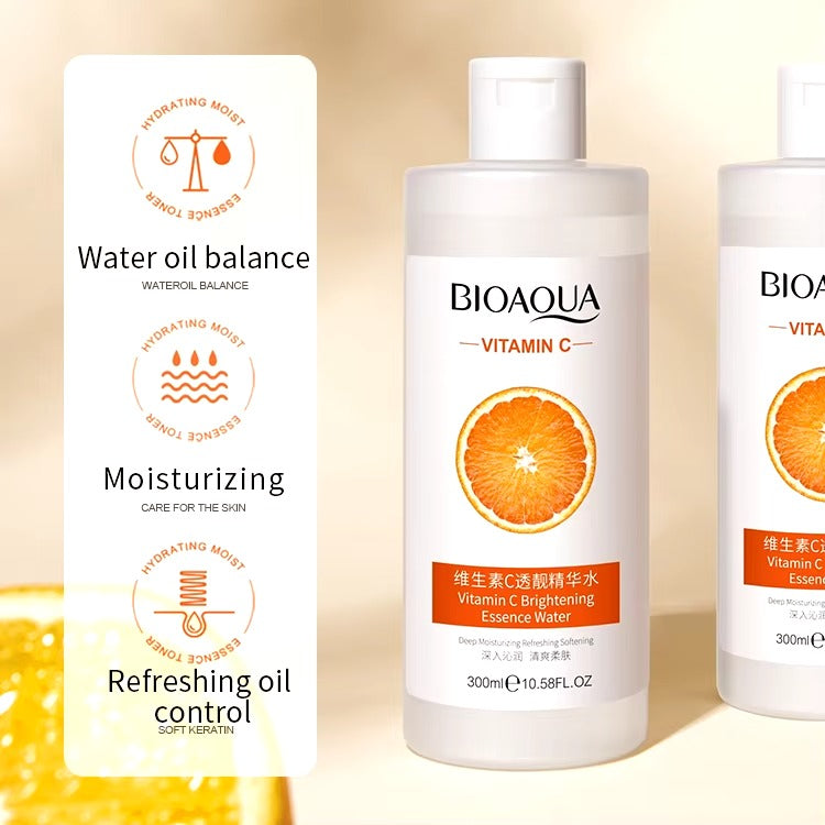 BIOAQUA Vitamin C Brightening Deep Moisturizing Essence Water 300ml
