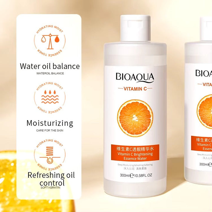BIOAQUA Vitamin C Brightening Deep Moisturizing Essence Water 300ml