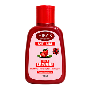 Hiba's Collection Anti Lice (3 in 1 ) Strawberry Shampoo 100ml