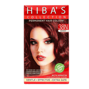 Hiba's Collection Hair Color 38N Mahogany (60-ml)