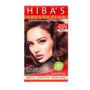 Hiba's Collection Hair Color 48N Burgundy 20 ML (S)