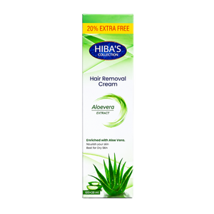 Hiba's Collection Hair Removal Cream (Aloe Vera Extract) 120ml
