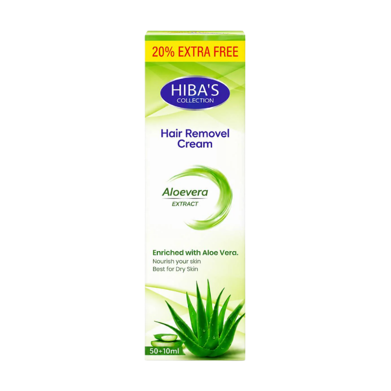 Hiba's Collection Hair Removal Cream (Aloe Vera Extract) 60ml