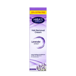 Hiba's Collection Hair Removal Cream (Lavender Extract) 120ml