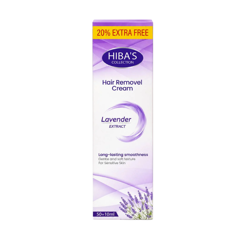 Hiba's Collection Hair Removal Cream (Lavender Extract) 60ml