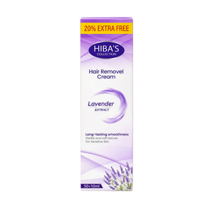 Hiba's Collection Hair Removal Cream (Lavender Extract) 60ml