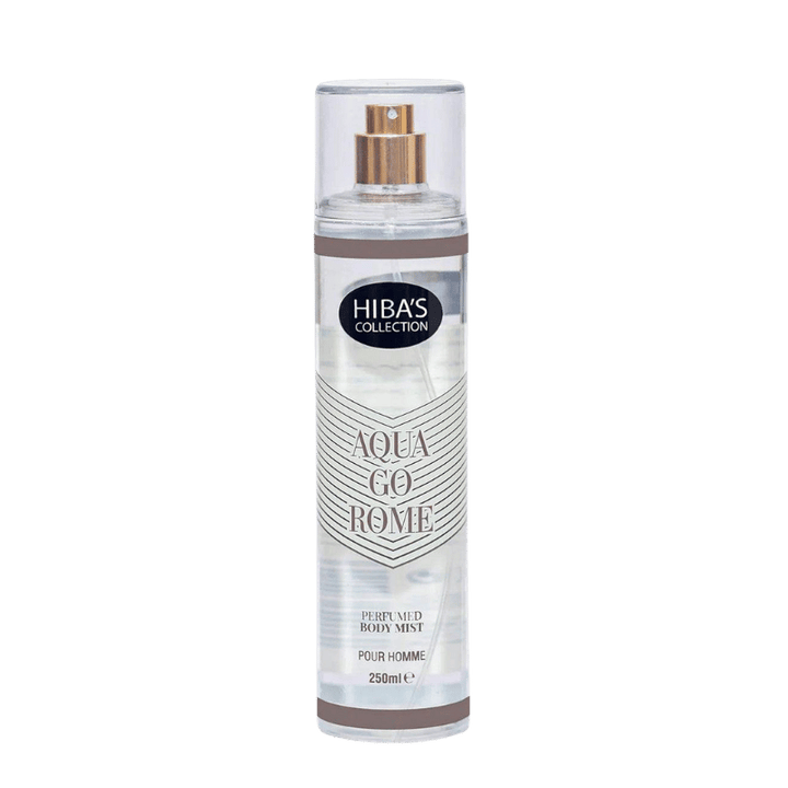 Hiba's Collection (Aqua Go Rome Body Mist For Men) 250ml