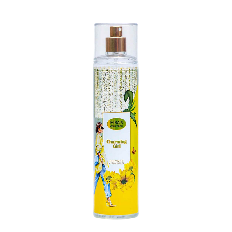Hiba's Collection Floral Charming Girl Body Mist (250ml)