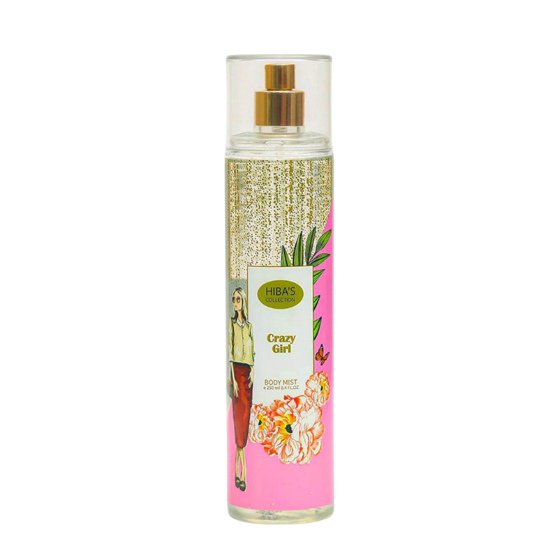 Hiba's Collection (Floral Crazy Girl Body Mist) 250ml