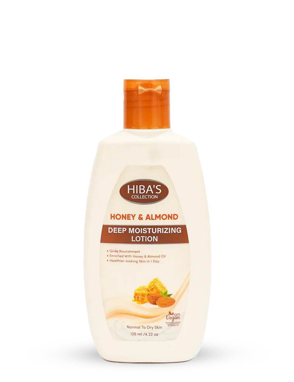 Hiba's Collection Lotion (Honey & Almond) 125 ML